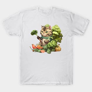 Cat in the garden T-Shirt